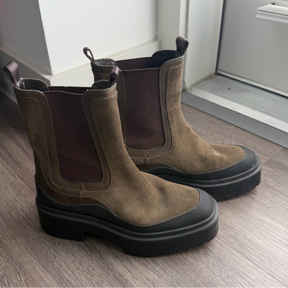 Sam Edelman combat boots